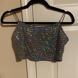 Sparkly top and bottom set